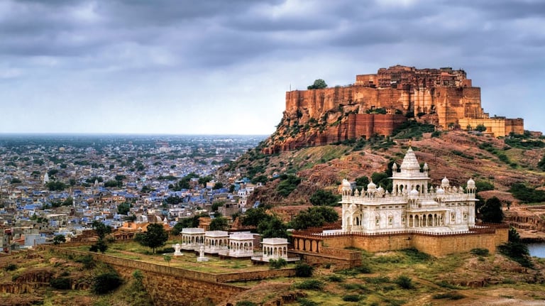 Rajasthan royal fort and palace showcasing heritage culture ideal LTC tour destination
