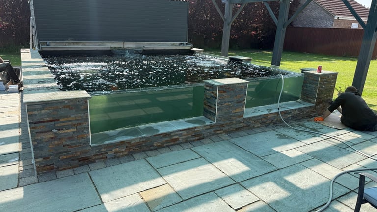 Koi ponds 6500 gallons