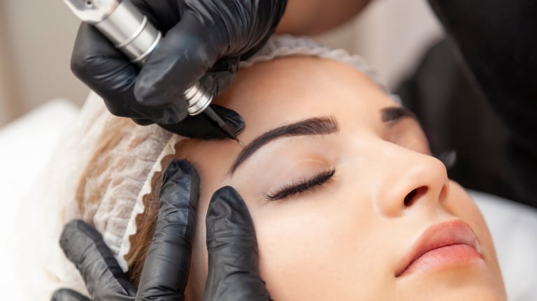 tatouage sourcils