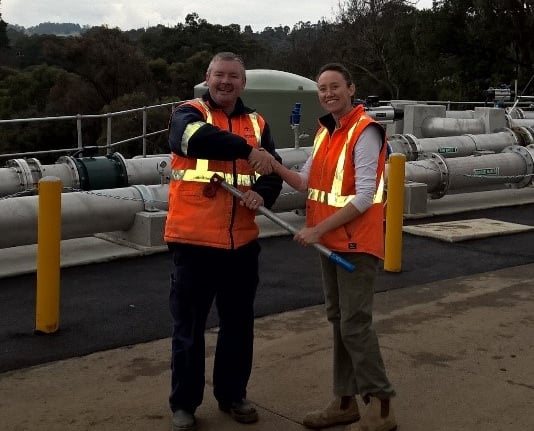 Jess Beachley hands over the keys to another happy customer