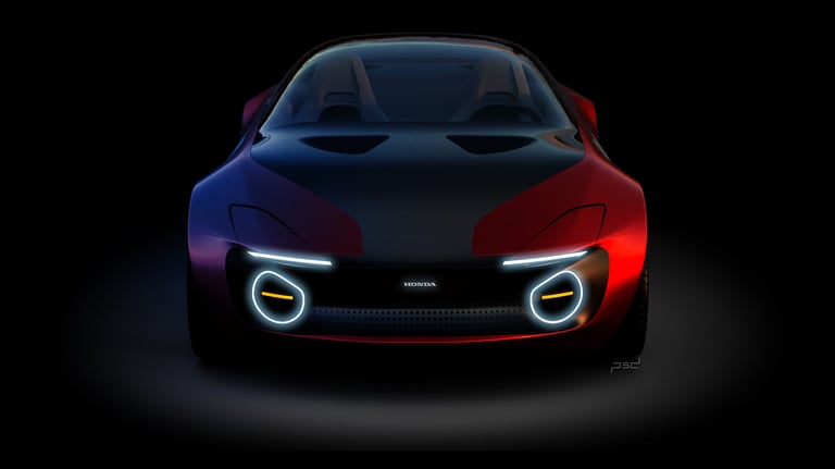 car concept, honda nsx, baby nsx, nsx concept
