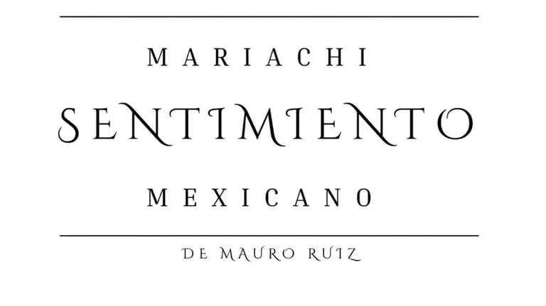 Mariachi Sentimiento Mexicano en Valencia, dirección de Mauro Ruiz, violinista, interpretando clásic