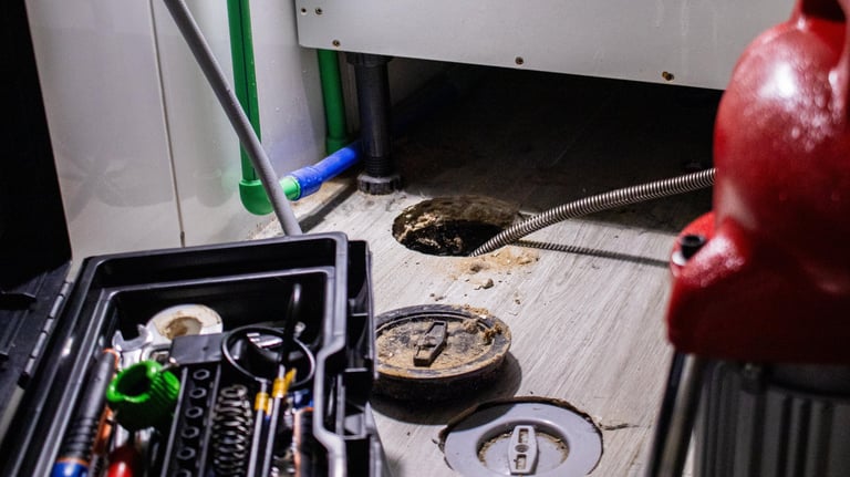 desentupimento sifão