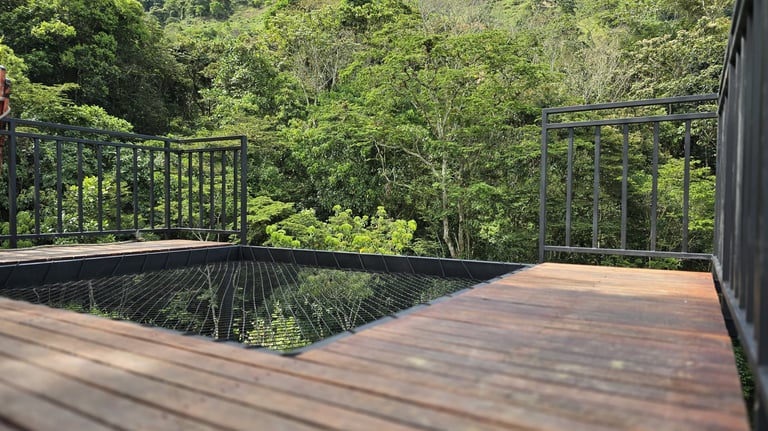 Malla para glamping, malla catamarán