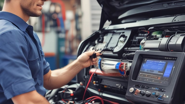 Vehicle audio diagnostic service