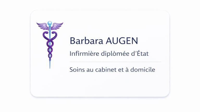 Infirmier diplômé d’État exerçant au cabinet infirmier de La Grande Motte
