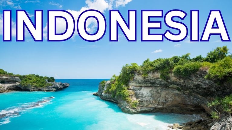 Indonesia island view - retire in Bali