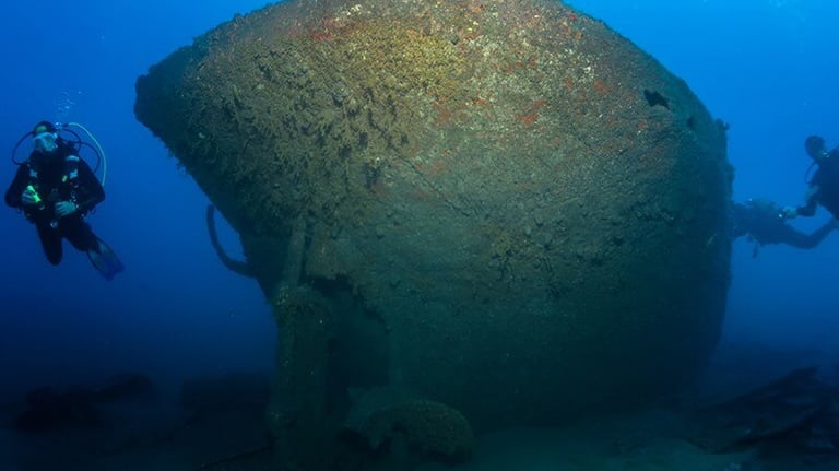 Wreck of the Pronto in Funchal