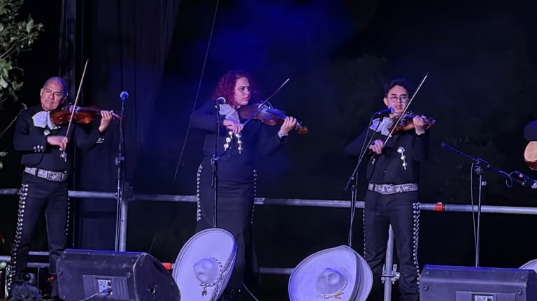 Mariachi en acto cultural en Madrid