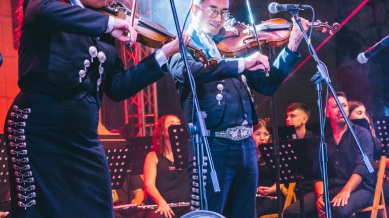 Mariachi en evento de empresa en Madrid