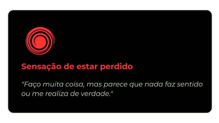 Sensação de estar perdido