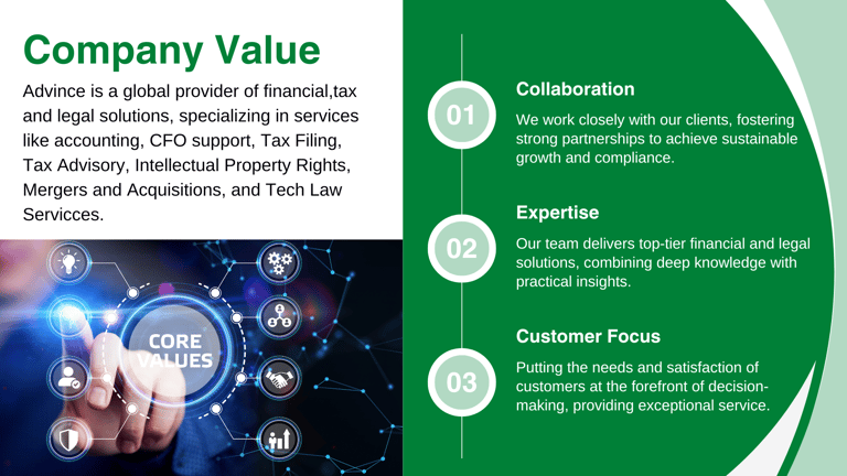 Advince Core Values