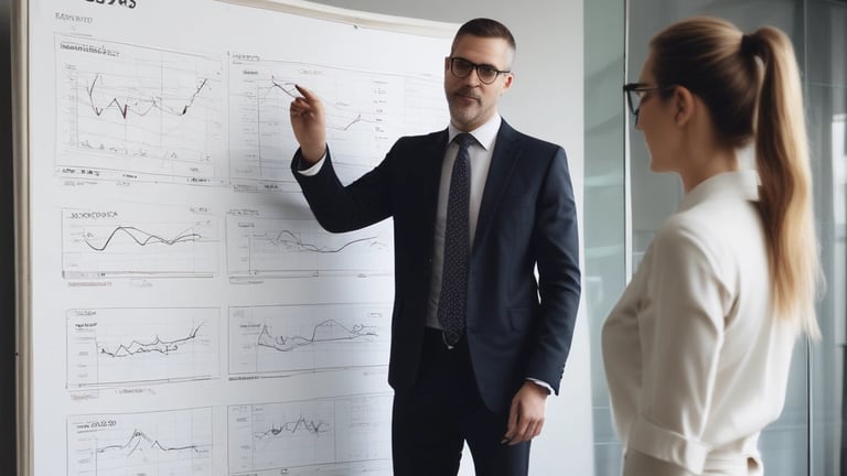 Happy family receiving keys to their new home with smiling consultant