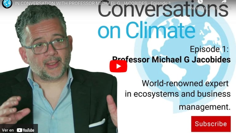 Cameramangreece.com Interview Professor Michael Jacobides at Museum of Natural History in Athens.