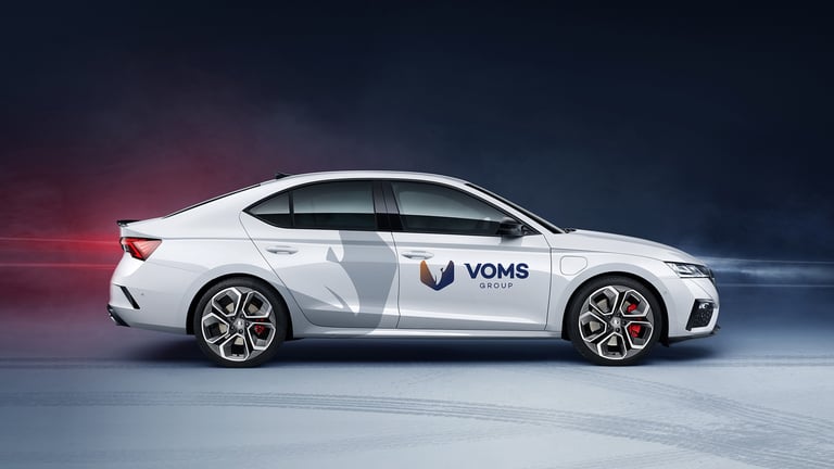 Front / Voms Logo ve Branding