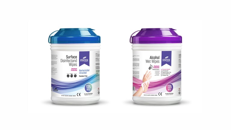 Front / Sterex Ürün Etiket Tasarımları