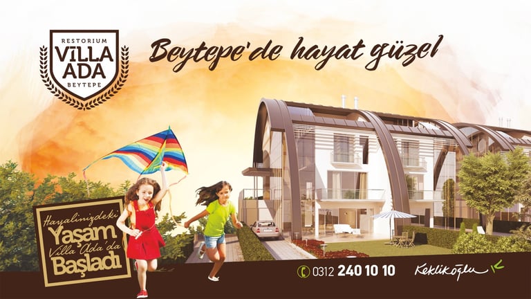 Front / Villa Ada  Logo ve Proje Lansman