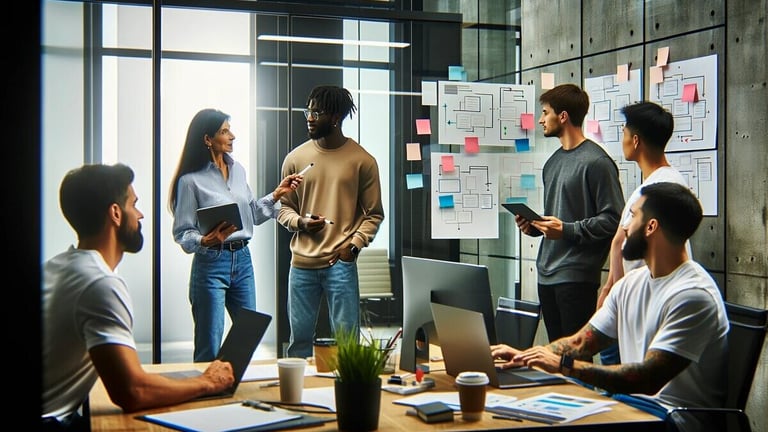KI-Integration für Unternehmen, hochmoderne KI-Bots, nahtlose KI-Workflows, KI-gesteuerte Effizienzs