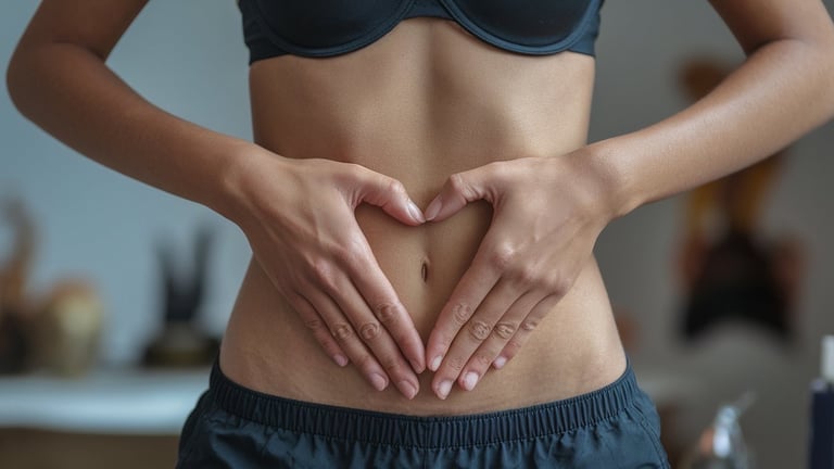 Douleur ventre femme, syndrome pré-menstruel, constipation