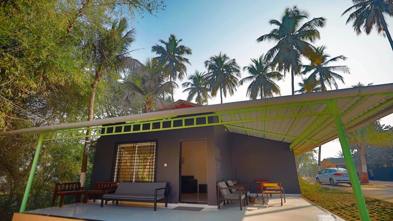 premium cottage at purna river retreat for family leisure stay