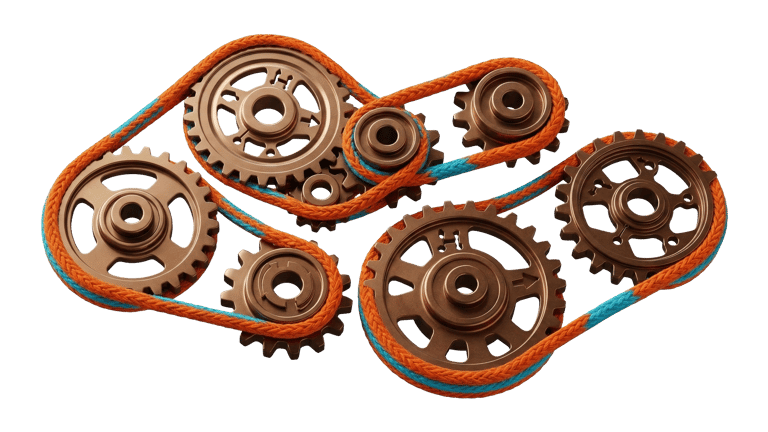 Des engrenages de Handiref