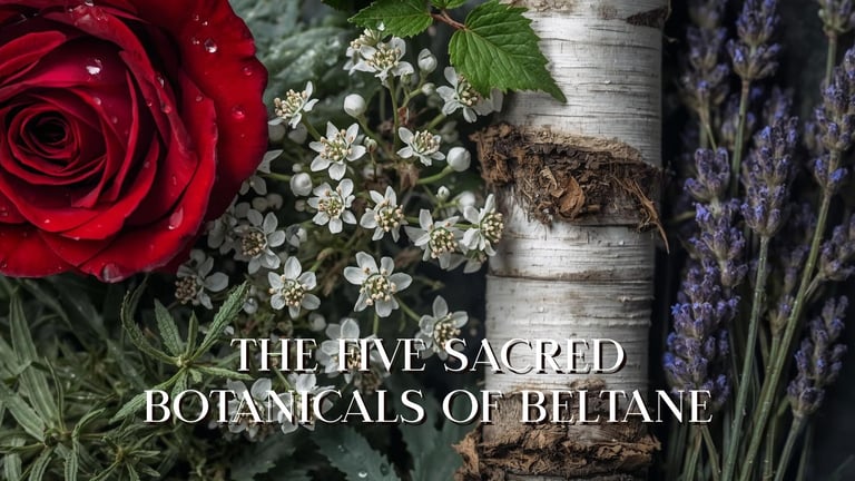 The Five Sacred Botanicals of Beltane