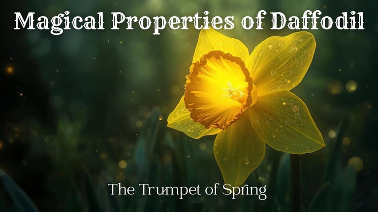 Magical Properties of Daffodil