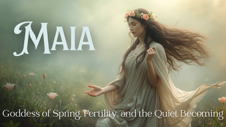 Maia: The Gentle Mother of Growth and Hidden Magic