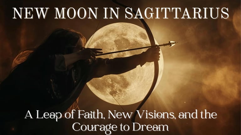 New Moon in Sagittarius
