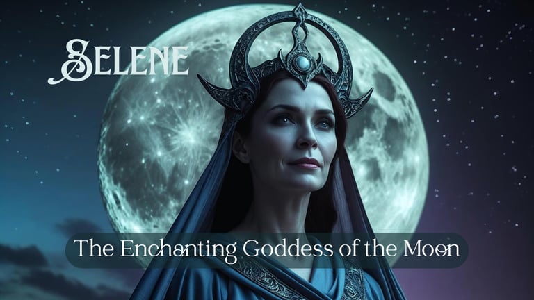 Selene The enchanting Goddess of the Moon