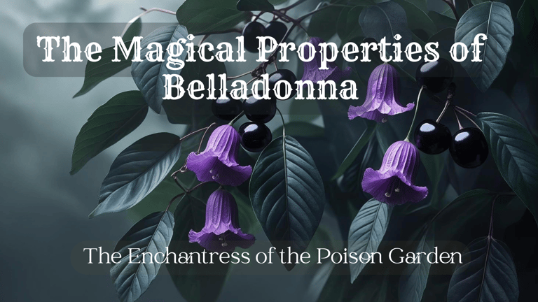 The magical properties of belladonna