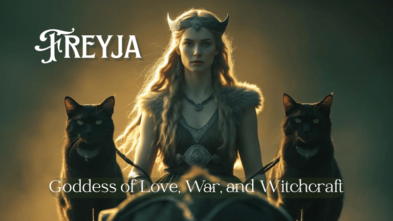 Freyja Goddess of Love, War and Witchcraft