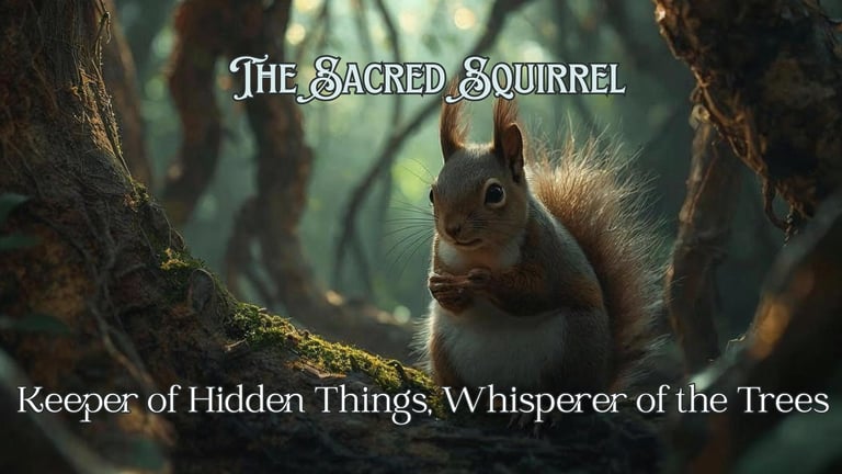 The Sacred Squirrel: Keeper of Hidden Things, Whisperer of the Trees