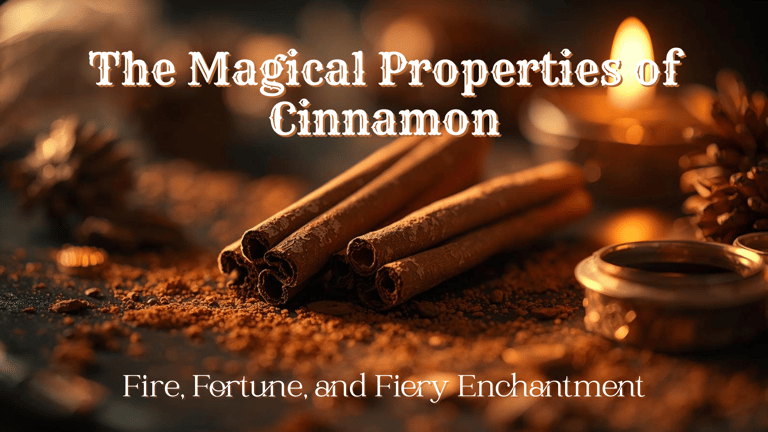 The Magical Properties of Cinnamon: Fire, Fortune, and Fiery Enchantment