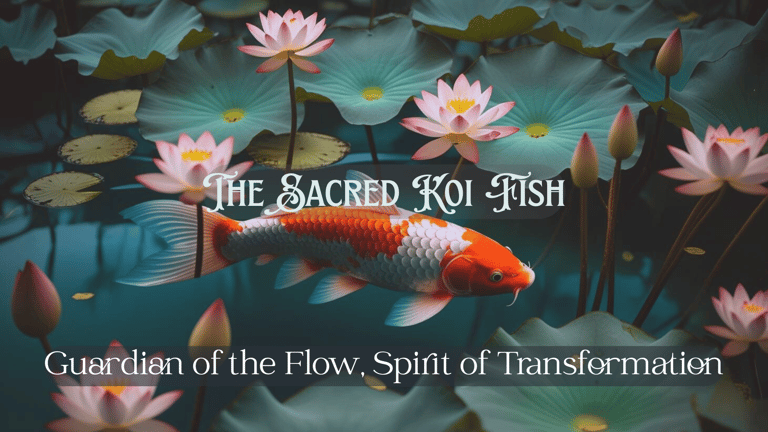 The Sacred Koi Fish- Guardian of the Flow
