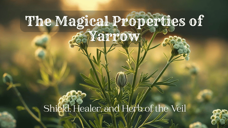 the magical properties of yarrow