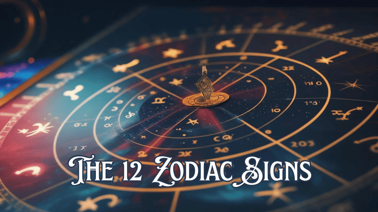 The 12 Zodiac signs