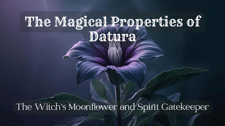 the magical properties of datura