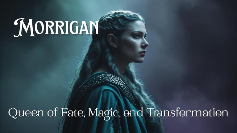 The Morrigan: Raven Queen of Fate, Magic, and Transformation
