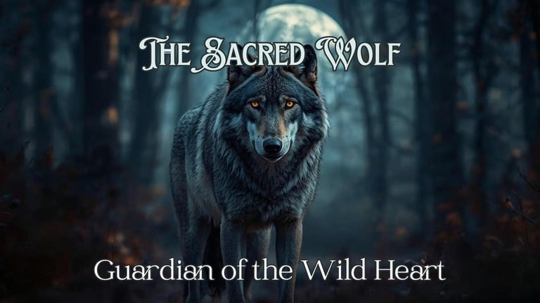 The Sacred Wolf: Guardian of the Wild Heart, Howler of Forgotten Truths