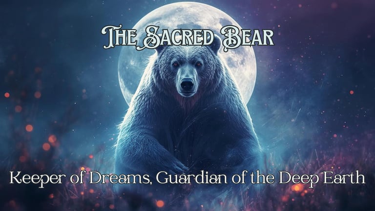 The Sacred Bear: Keeper of Dreams, Guardian of the Deep Earth