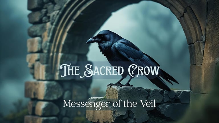 The Sacred Crow in Spirit Animal lore