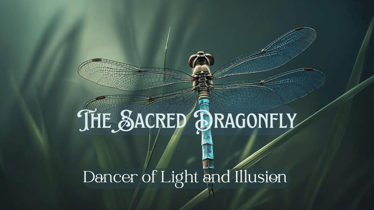 The Sacred Dragonfly in Spirit Animal lore