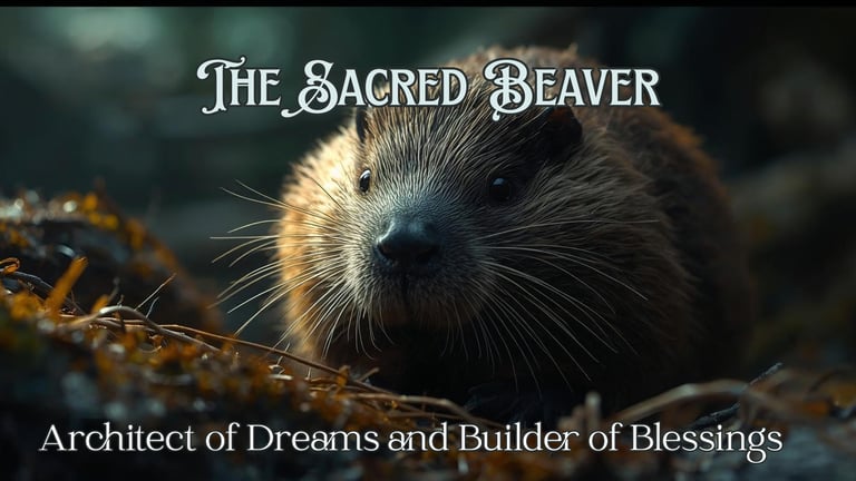 The Sacred Beaver: Architect of Dreams and Builder of Blessings