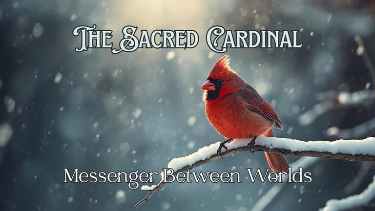 The Sacred Cardinal: Messenger Between Worlds