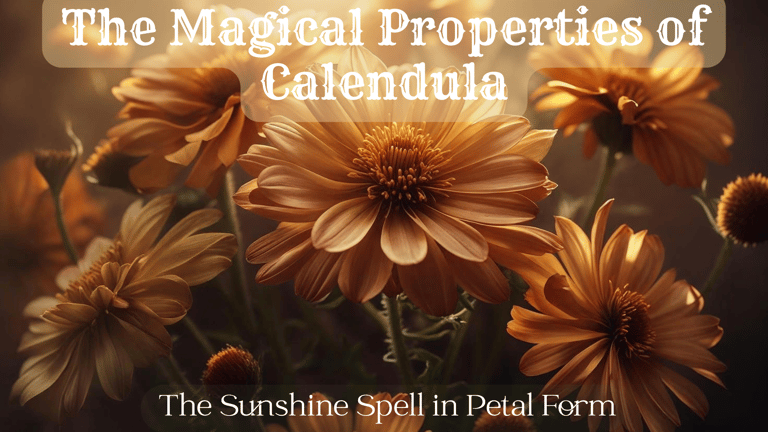   The Magical Properties of Calendula — The Sunshine Spell in Petal Form
