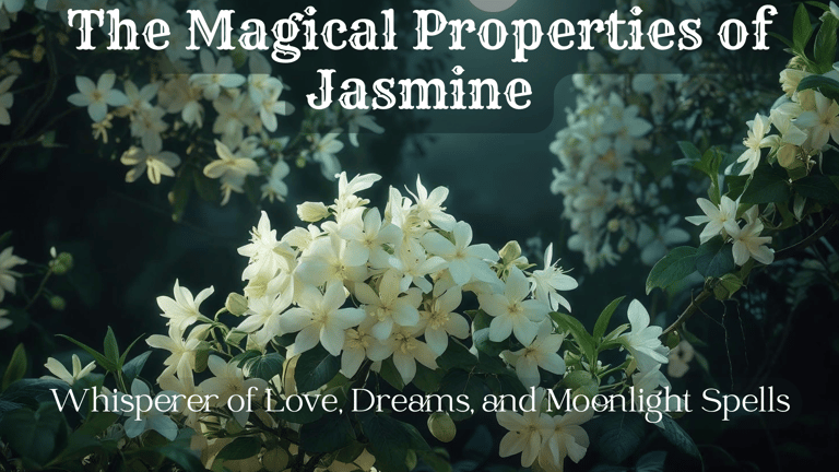 The Magical Properties of Jasmine — Whisperer of Love, Dreams, and Moonlight Spells