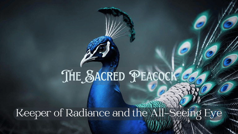 The Sacred Peacock in Spirit Animal lore