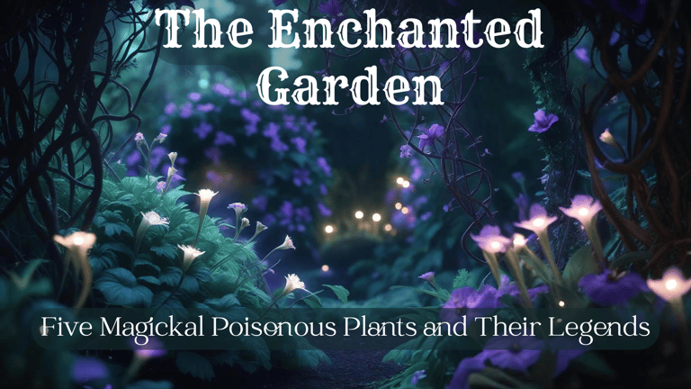 Five magickal poisonous plants
