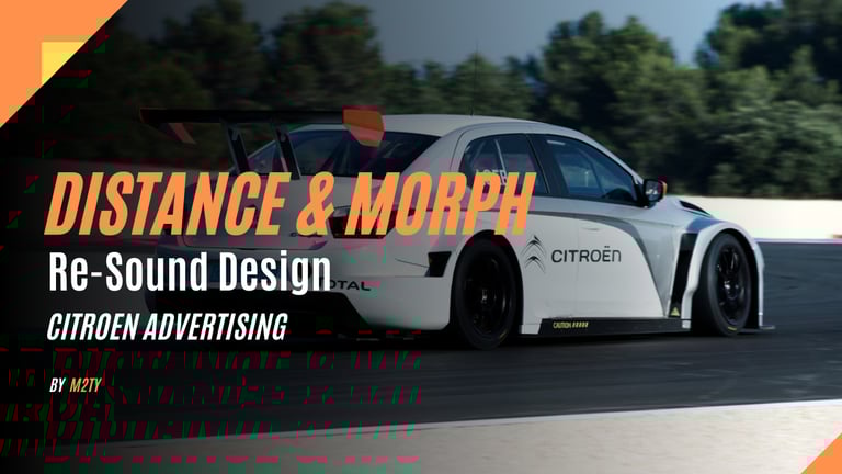 wtcc citroen sound design théo moutti m2ty